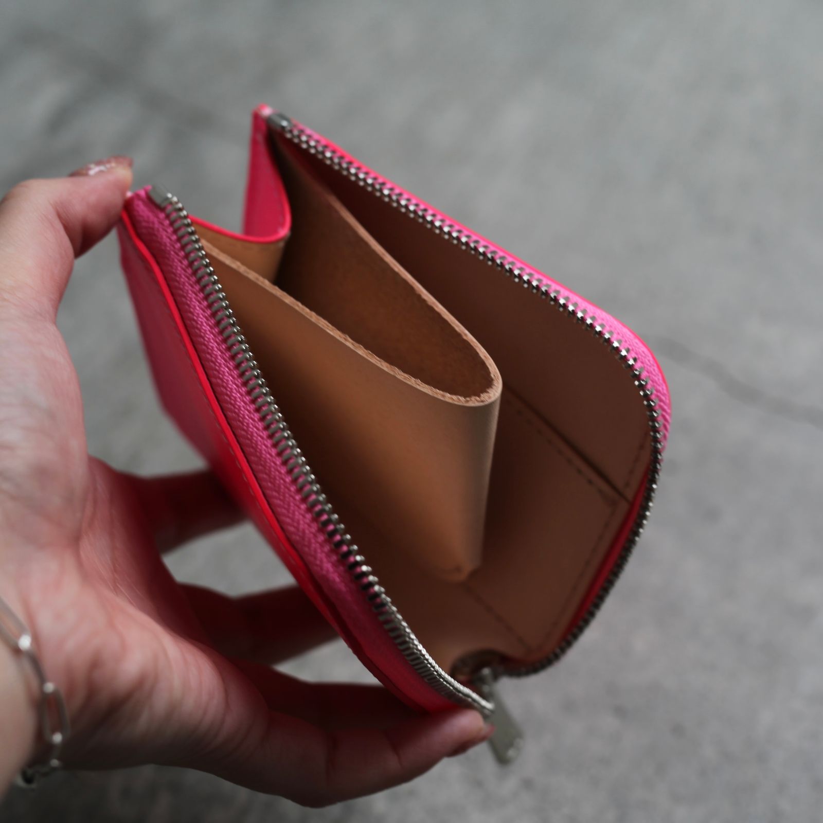 【残り一点】Highlight L Wallet(PINK)