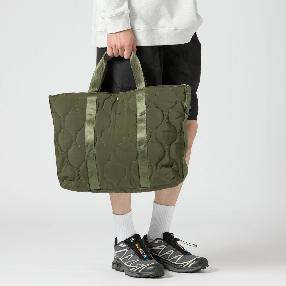 【残り一点】2way Quilting Tote Bag
