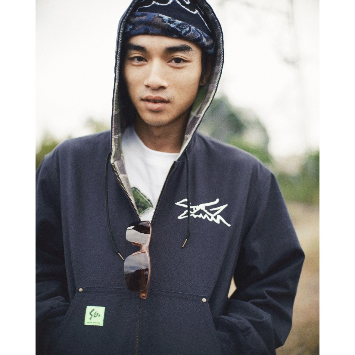 【残り一点】Duck Canvas&Thermal Hooded Reversible Jacket