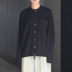 【残りわずか】Crepe Knit Shirt