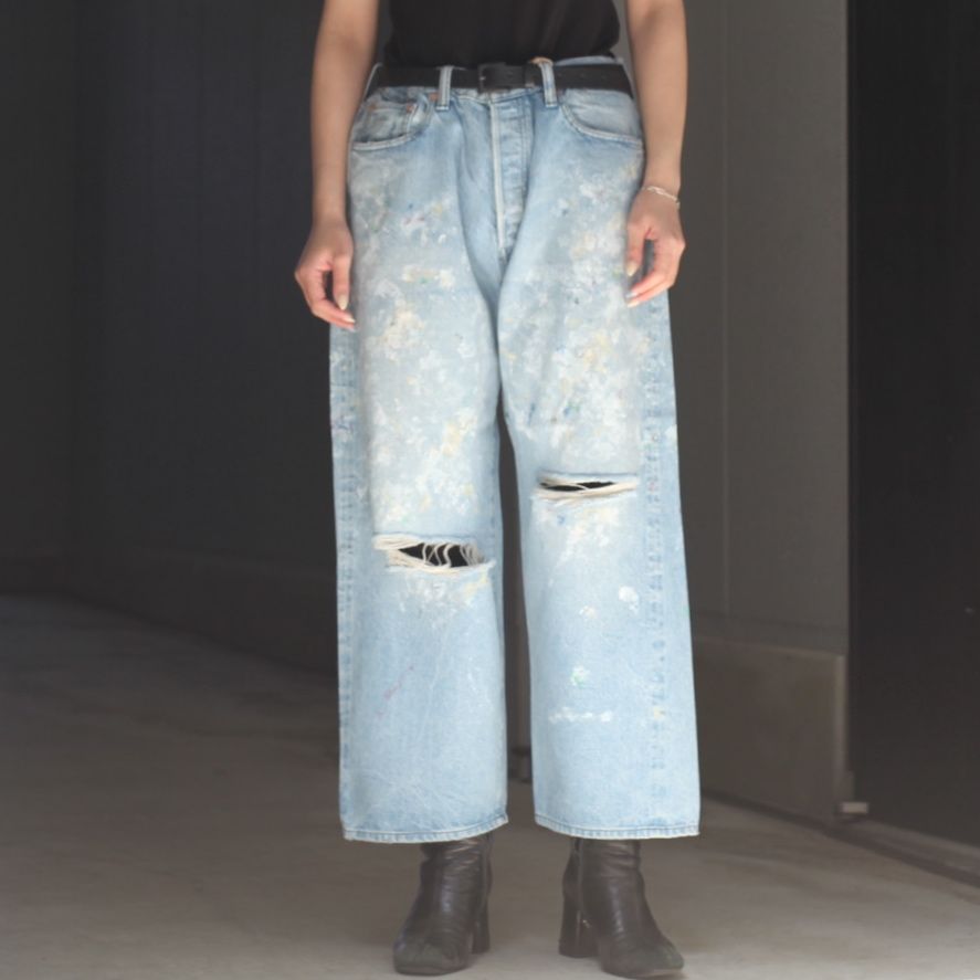 【残りわずか】HL Damaged Denim
