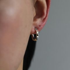 【残り一点】Clash Hoop Earring_S