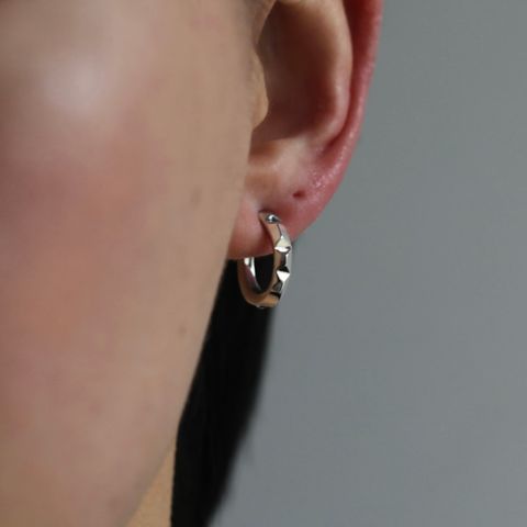 【お取り寄せ注文可能】Clash Hoop Earring_S