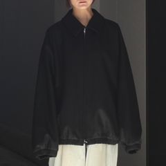 【残りわずか】Melton Oversized Zip Jacket