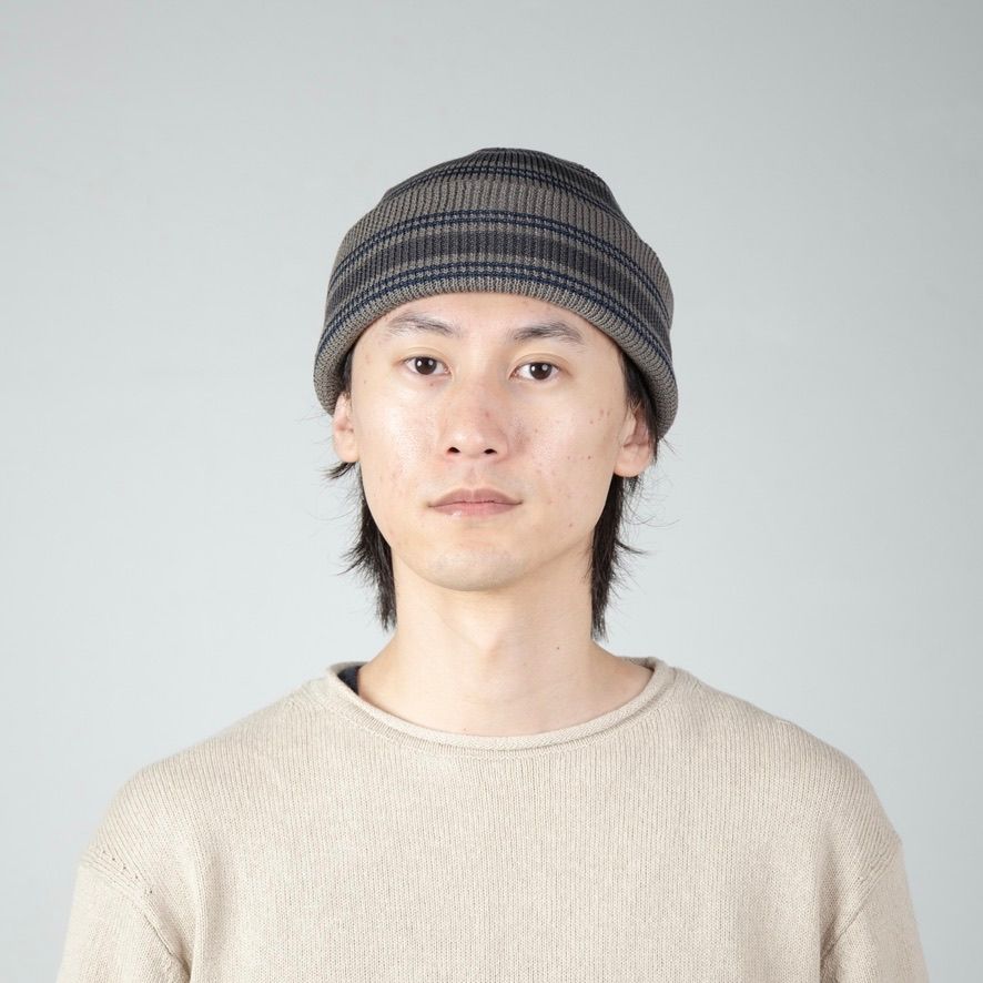 【残り一点】RV Border Short Beanie
