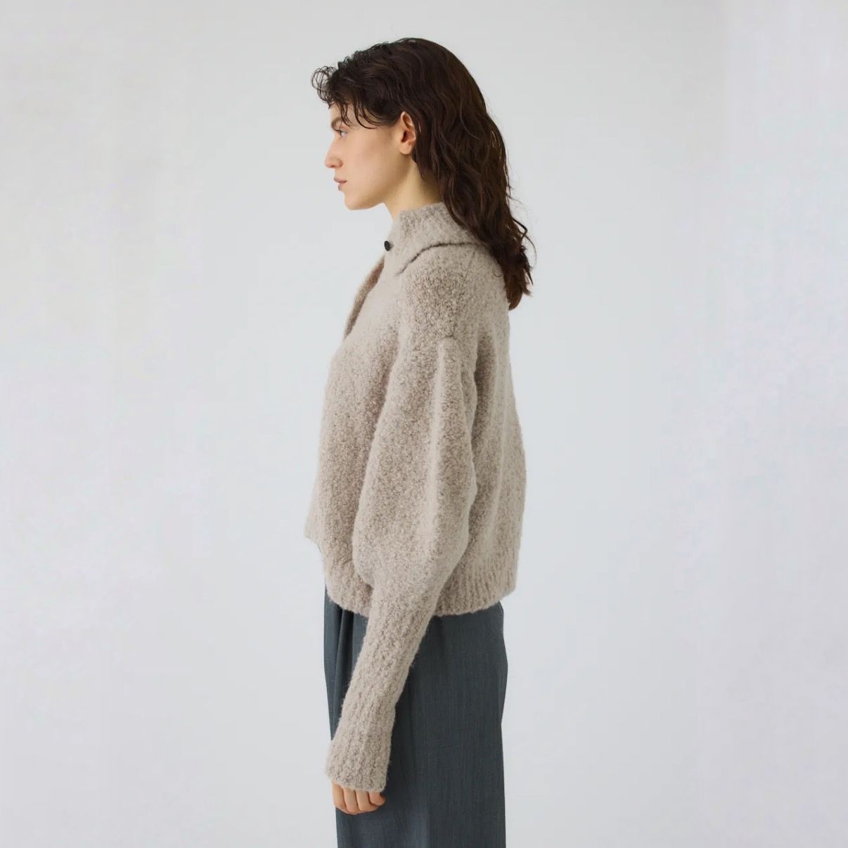 【残り一点】Boucle Short Knit
