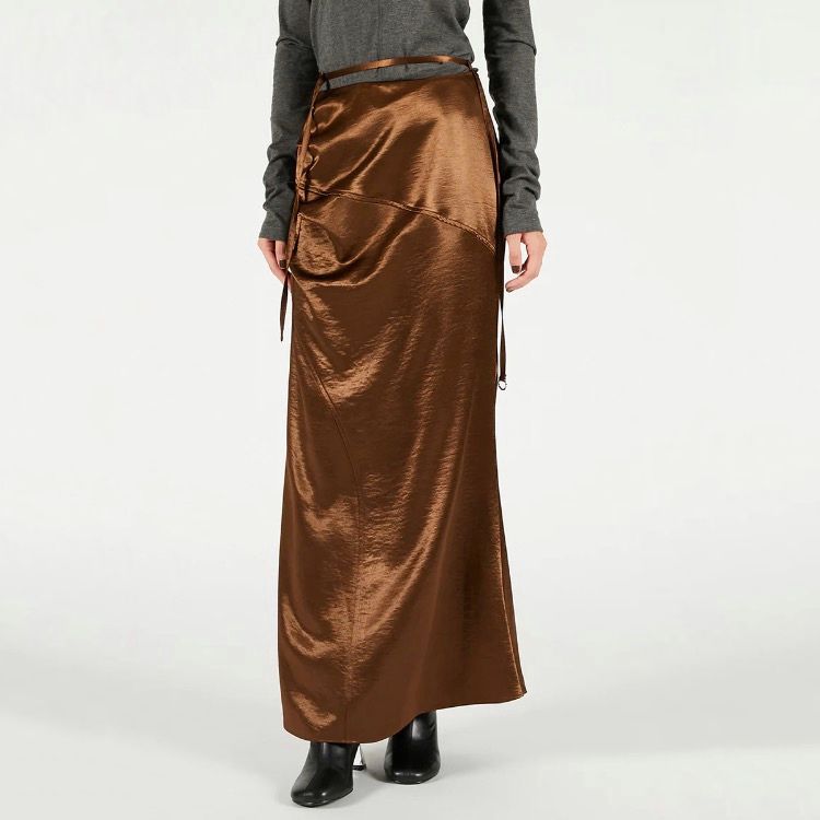 【残り一点】Satin Long Skirt