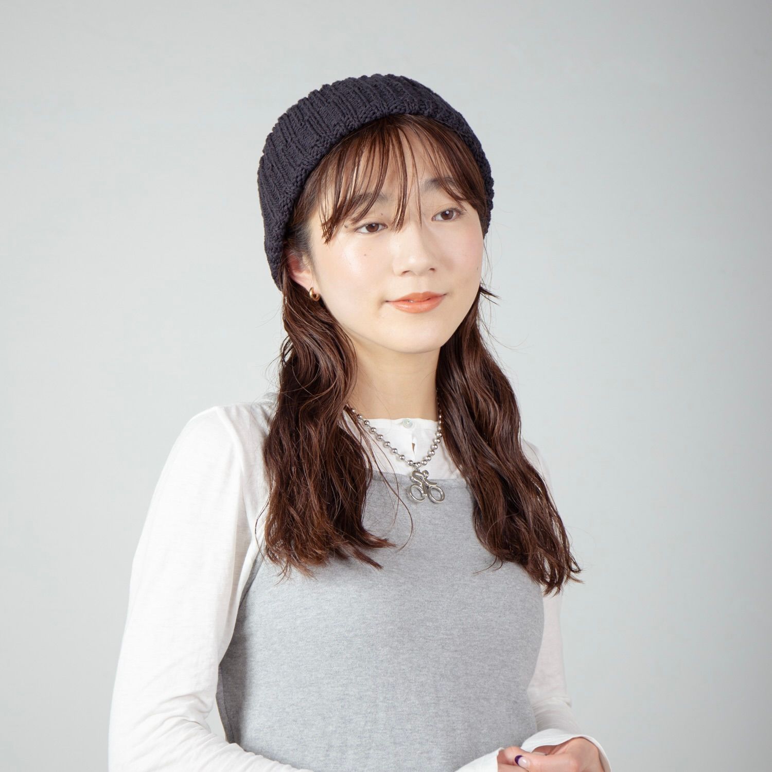 【残り一点】Rib Checker Knit Cap