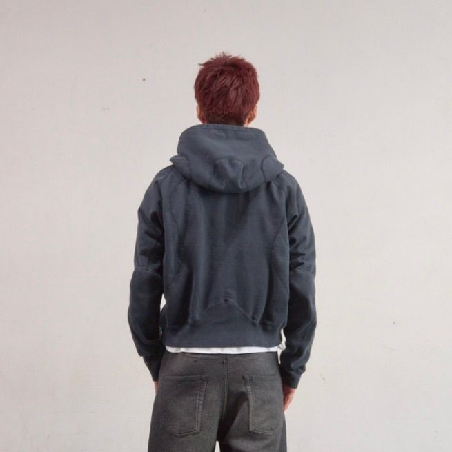 【残りわずか】Paneled Zip Up Hoodie