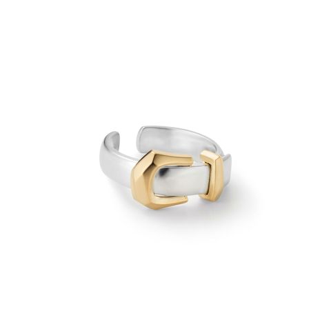 【お取り寄せ注文可能】Buckle Ear Cuff(SILVER×GOLD)