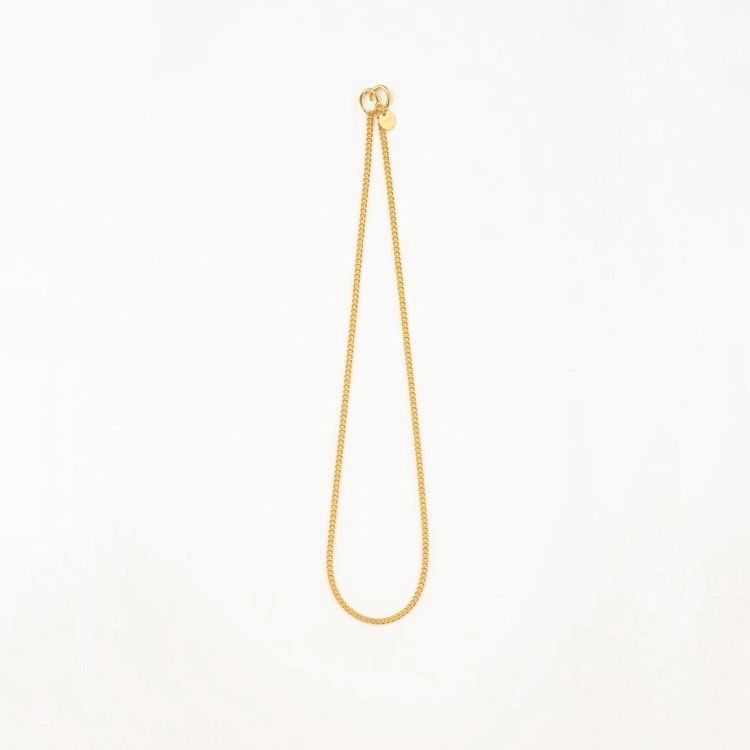 【お取り寄せ注文可能】Unisex Curb Chain Necklace 60