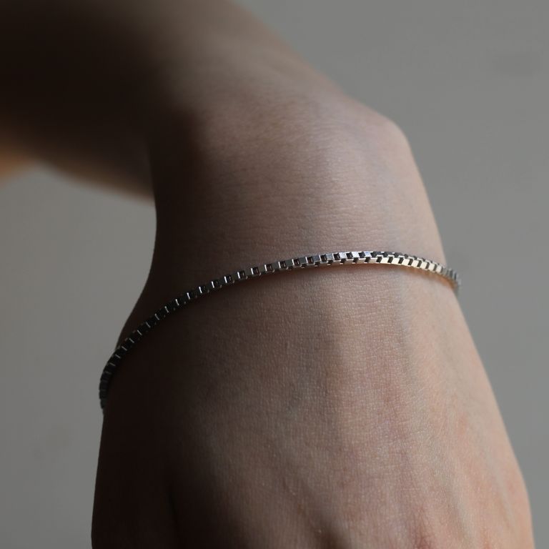 TOMWOOD - 【再販売通知受付可能】Square Bracelet(SILVER) | ACRMTSM 