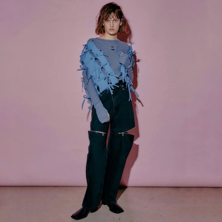 【残り一点】Side Slash Denim Pants
