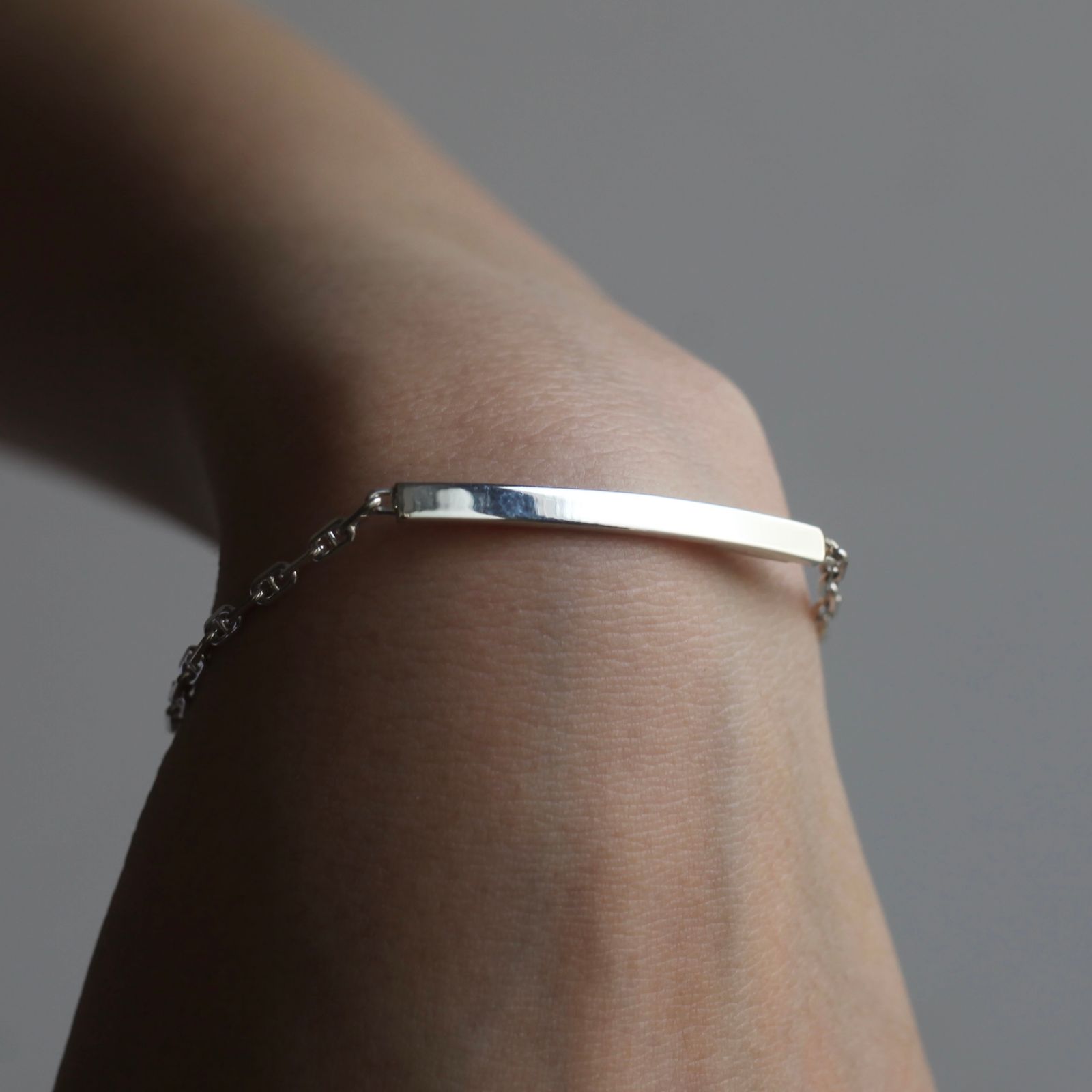 【お取り寄せ注文可能】Anchor ID Bracelet_S(WHITE)