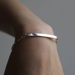 【お取り寄せ注文可能】Anchor ID Bracelet_S(WHITE)