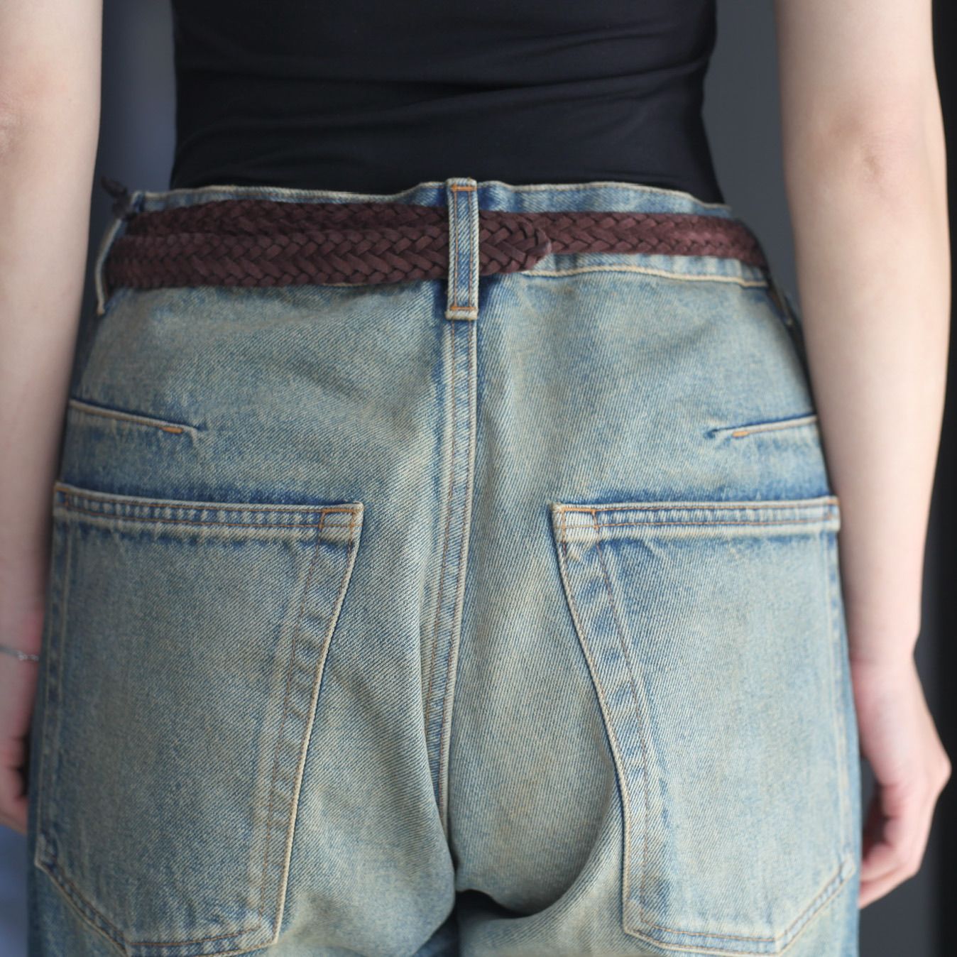 【残りわずか】3D Twisted Jeans