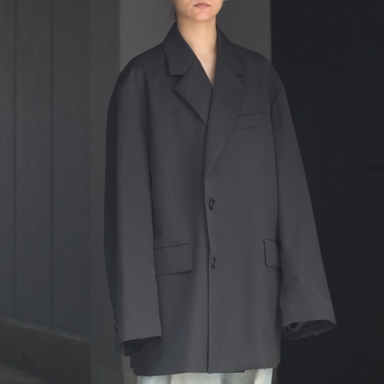 stein - 【残りわずか】Oversized Double Breasted Long Tailored 