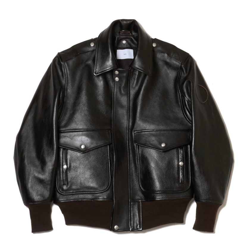 【残り一点】Shrink Leather G-1 Jacket