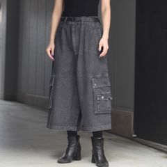 【残り一点】Oversized Mid Length Denim Cargo Trouser