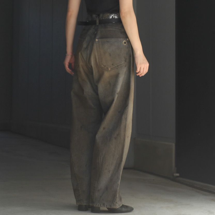 【残り一点】Newcommune Dirt Baggy Denim