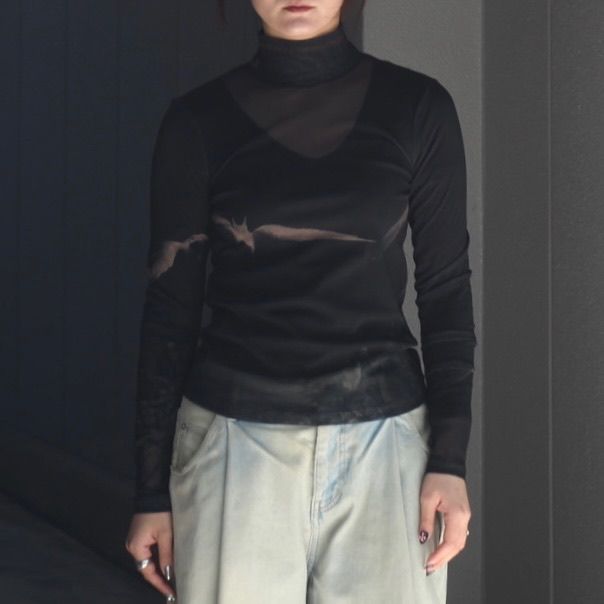 【残り一点】Graphic Mesh Top A