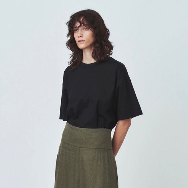 【再販売通知受付可能】Suvin60/2 Oversized T-shirt
