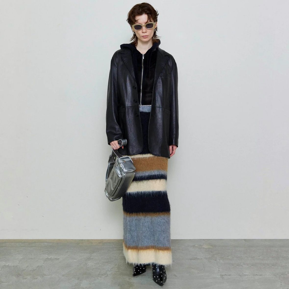 【残り一点】Leather Tailored Jacket