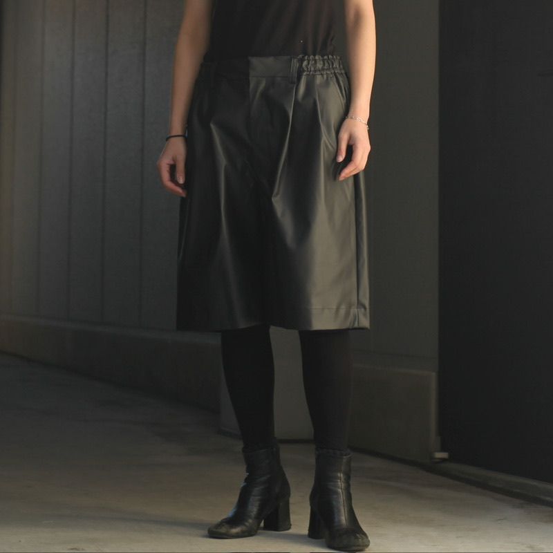 stein - 【残り一点】Coated Wide Easy Short Trousers | ACRMTSM