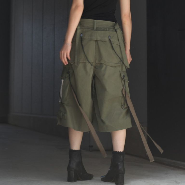 MINUS - 【残り一点】Slash Seam HBT Short(VINTAGE US ARMY SLEEPING 