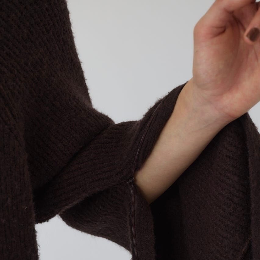 【残り一点】Poncho Like Raglan Knit C/D