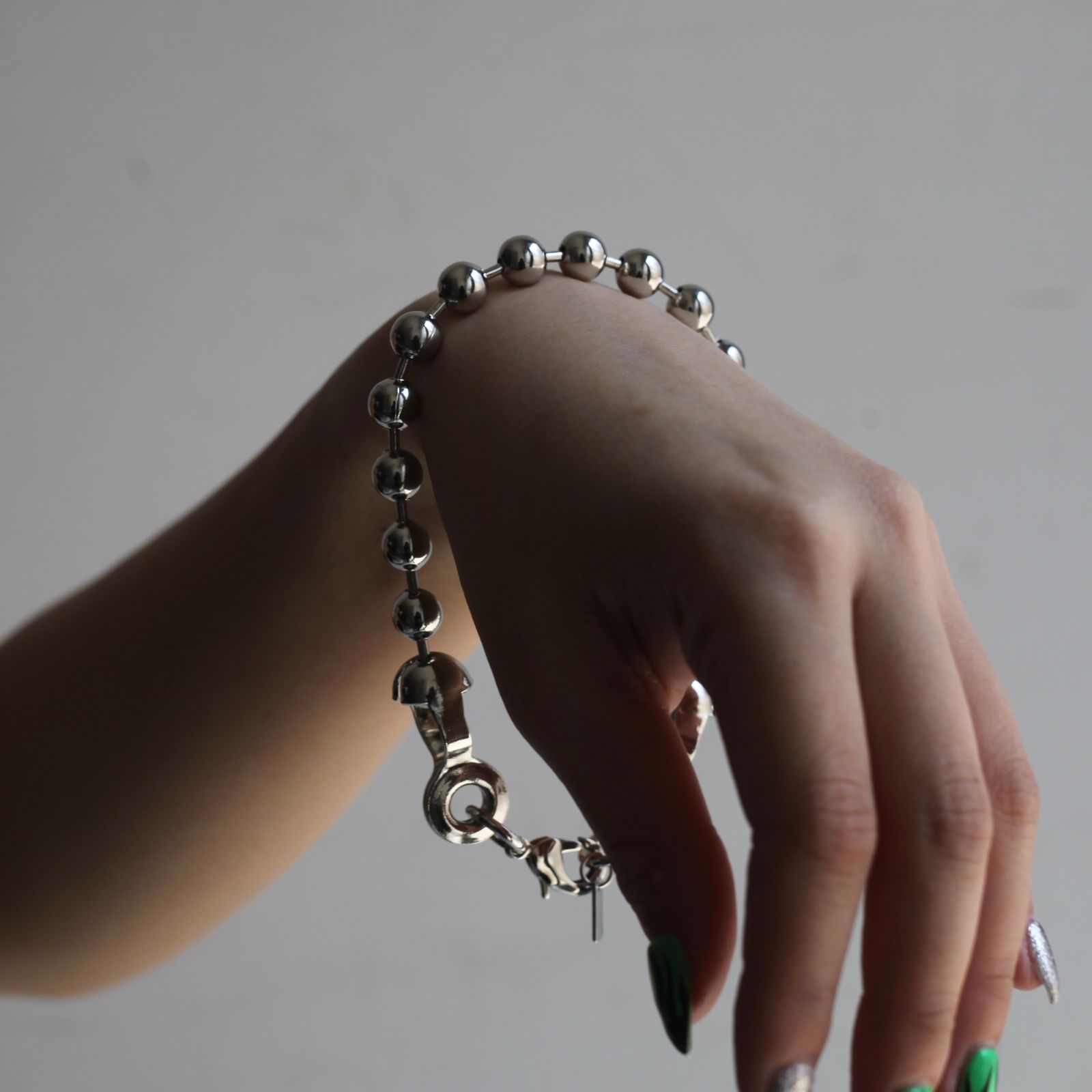 【残りわずか】Ball Chain Bracelet(SILVER)