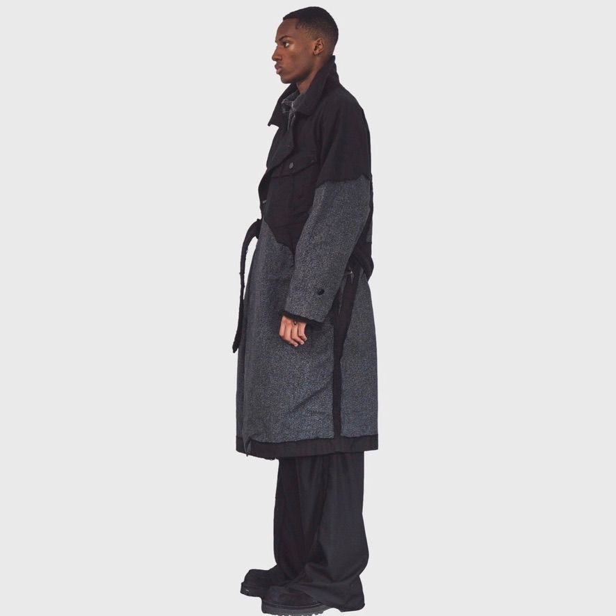 【残り一点】Inside Out Tielocken Wrap Coat