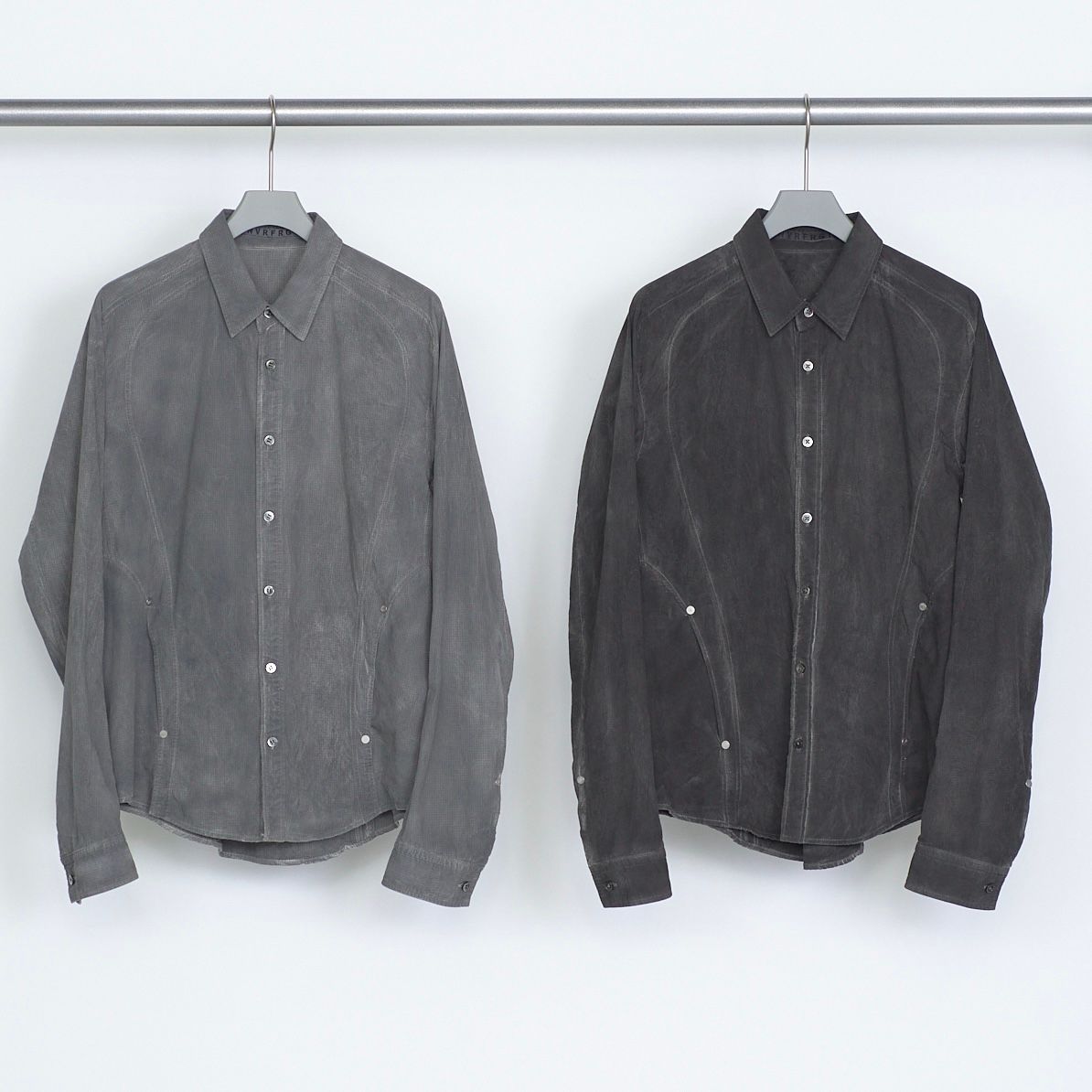 【残り一点】Checkered Panelled Utility Shirt