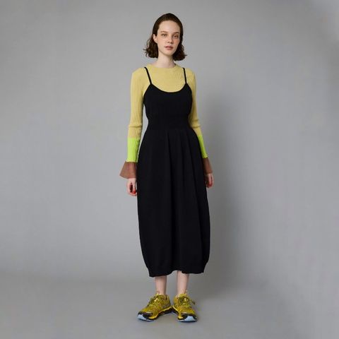 【残りわずか】Waist Shape Knit Dress