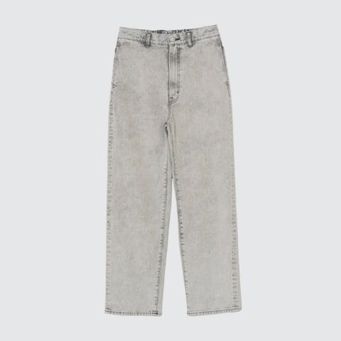 【残り一点】Denim Wide Straight Pants Vintage Wash