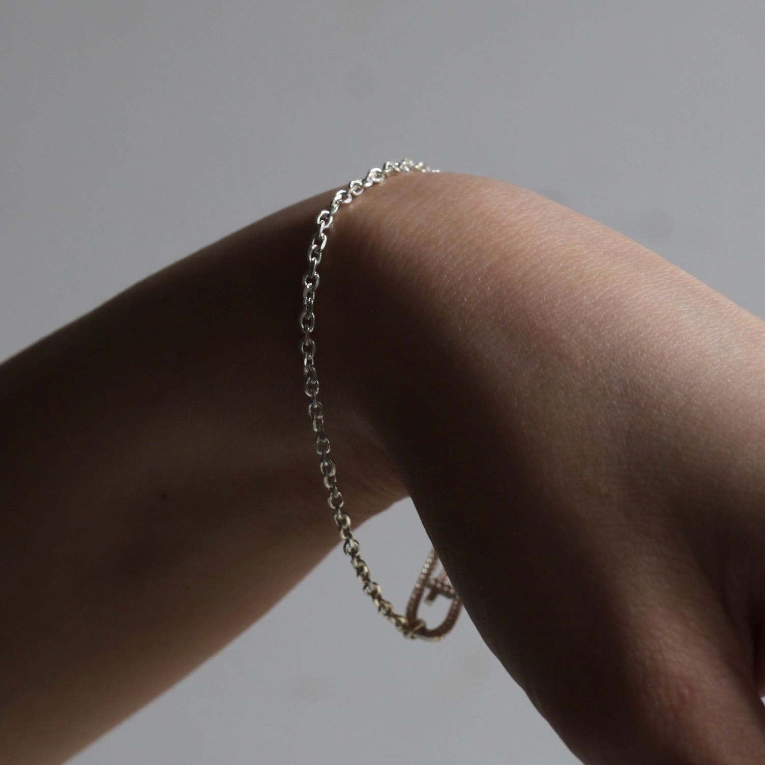 【残り一点】Cable Rope Anchor T-BAR Bracelet