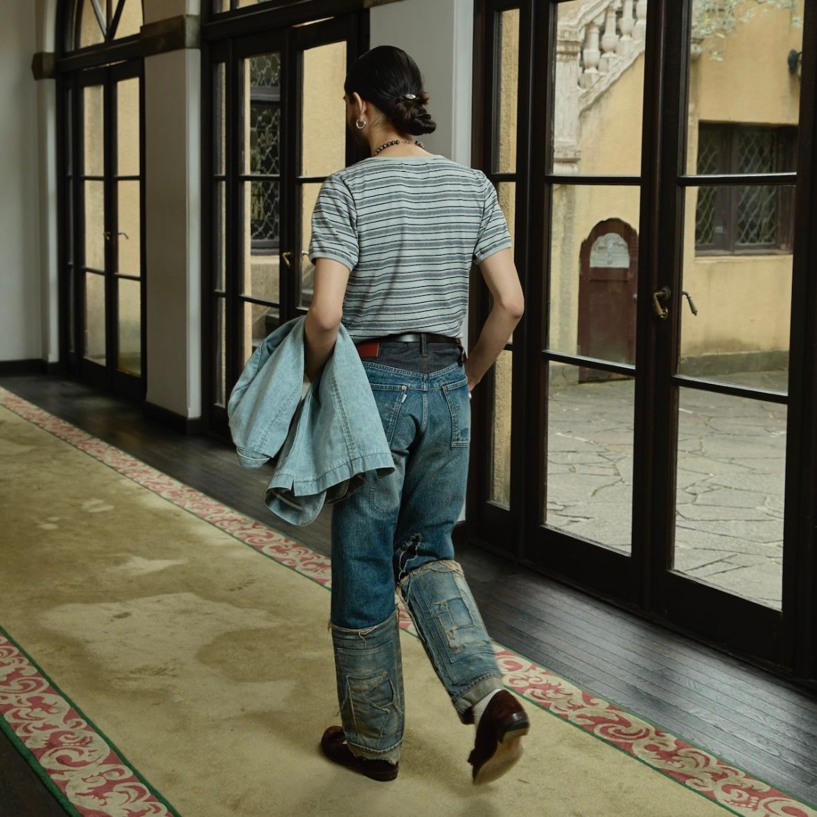 【残り一点】Stratum Denim Pants Straight Cut