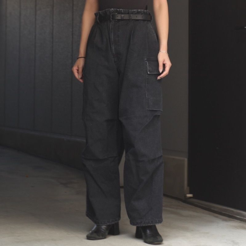 【残り一点】Fade Wide Military Trousers
