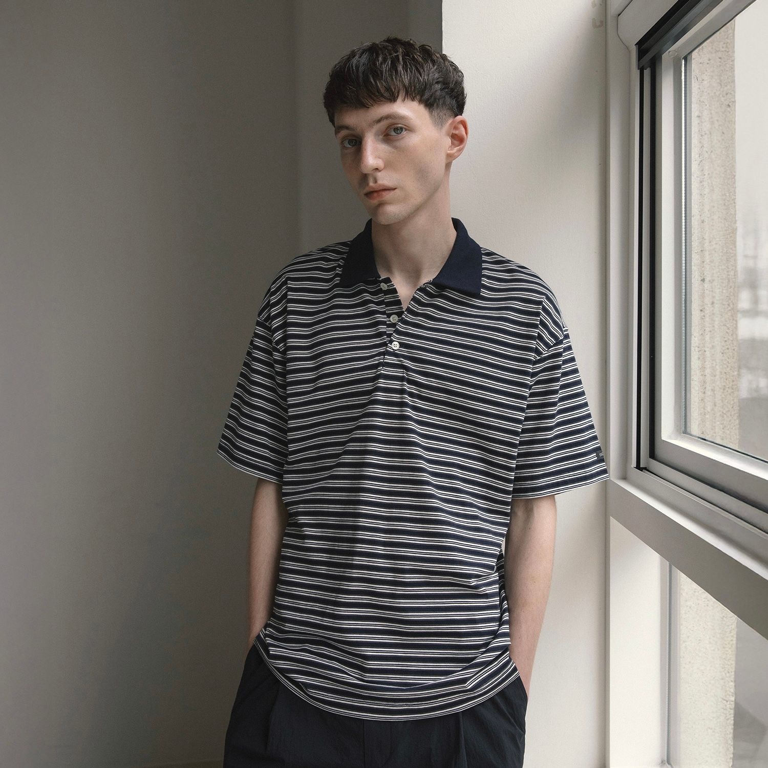 【残り一点】Brief Stripe Short Sleeve Tee