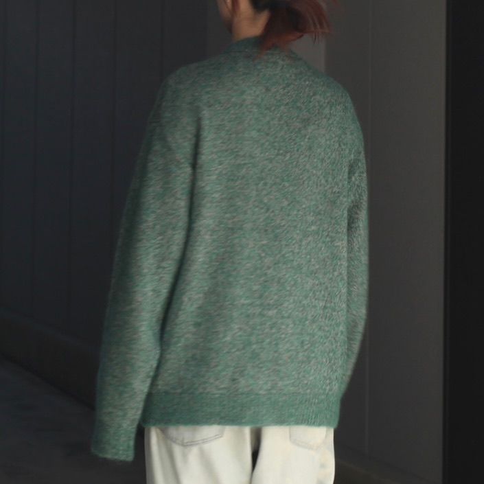 【残り一点】Wool Alpaca Mohair Oversized Cardigan