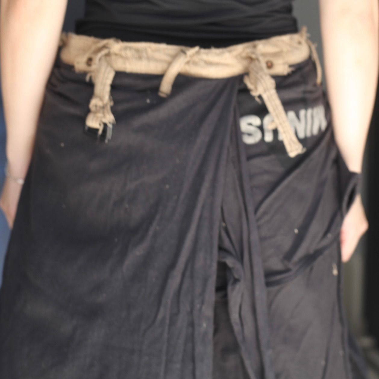【残り一点】Destroy Work Jeans With Wrapped