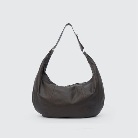 【残りわずか】Calf Leather Shoulder Bag Large