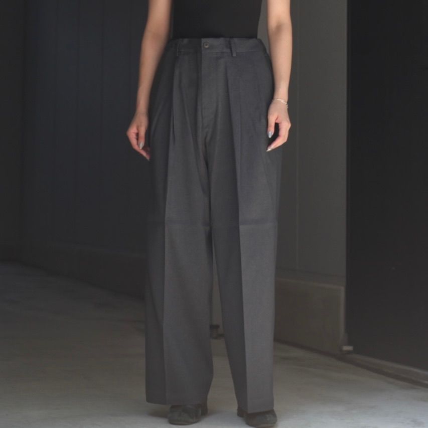 【残り一点】Double Pleated Trousers