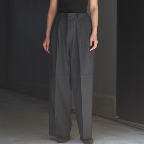 【残り一点】Double Pleated Trousers
