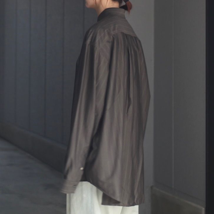 【残り一点】46G Atmosphere Stripe Shirt