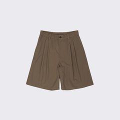 【残り一点】Wool Washer Tropical 2Pleated Easy Shorts