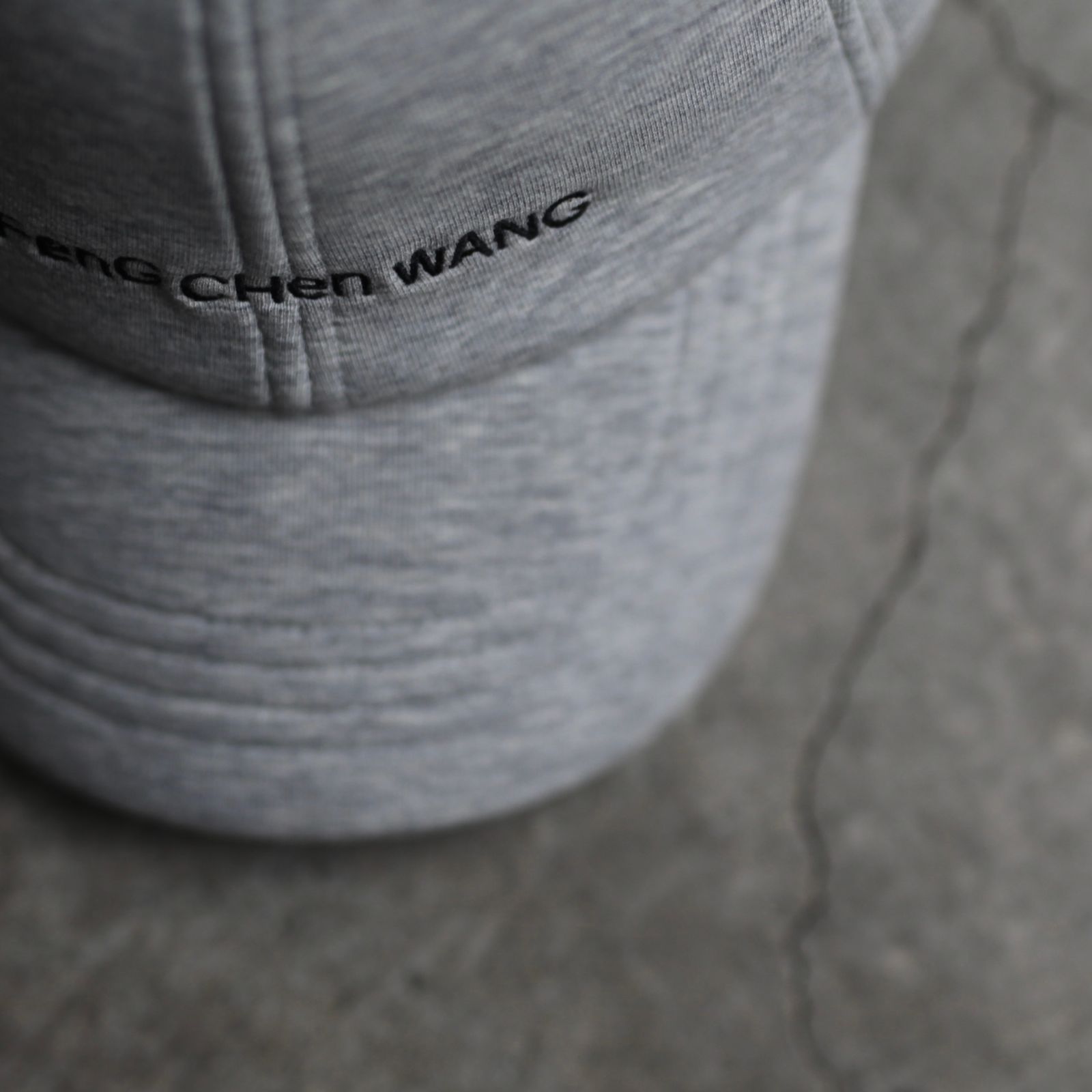 【残り一点】Grey Plaid Panel Baseball Cap