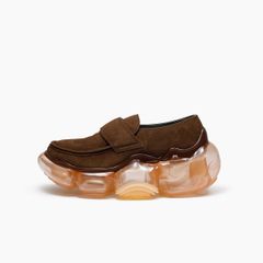 【残り一点】Moopie Loafer(BROWN HAIRY×TAN)