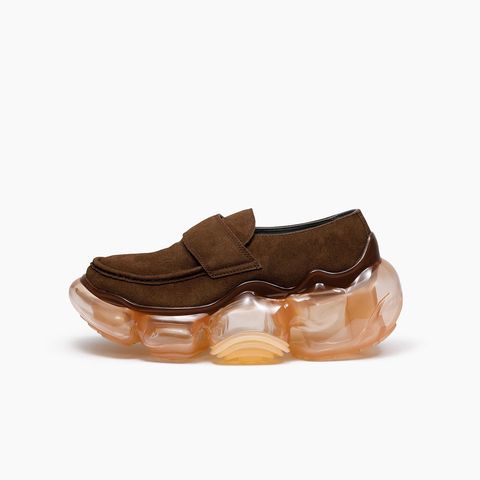 【残り一点】Moopie Loafer(BROWN HAIRY×TAN)