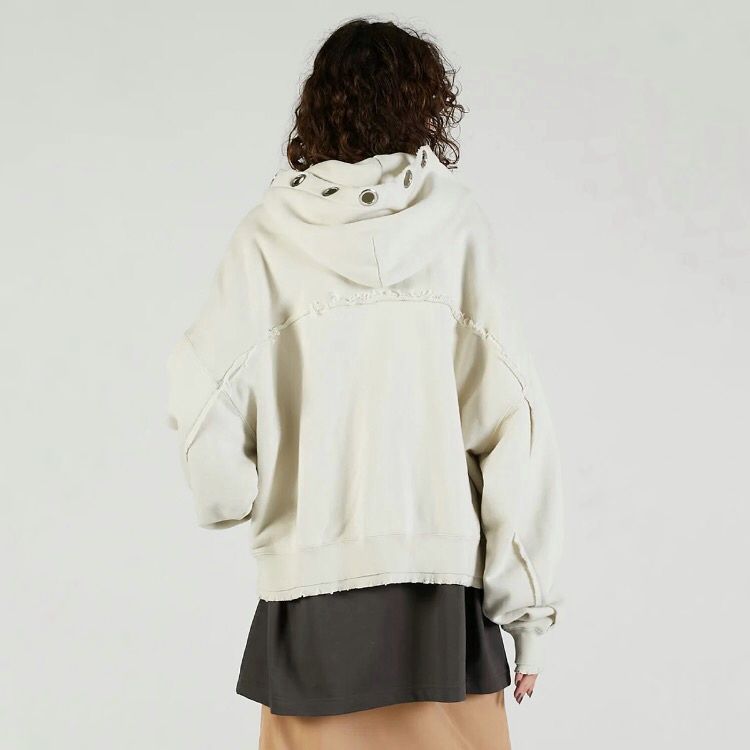 【残り一点】Eyelet Hoodie Parka